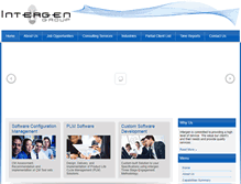 Tablet Screenshot of intergengroup.com